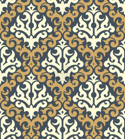 Illustration for Seamless vector pattern of royal ornament - Royalty Free Image