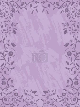 Illustration for Abstract floral seamless pattern - Royalty Free Image