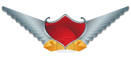 Téléchargez les illustrations : Illustration vectorielle du symbole aigle - en licence libre de droit