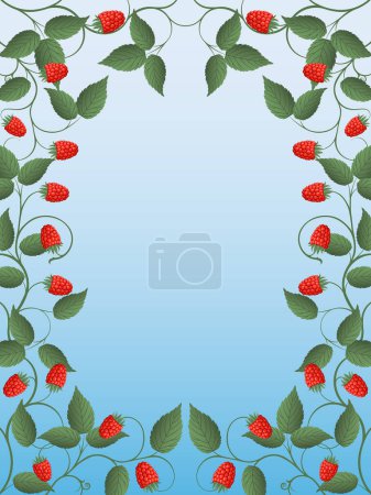 Ilustración de Vector ilustración de flores de fresa - Imagen libre de derechos