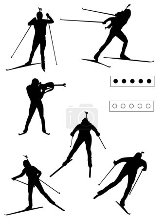 Illustration for Sport set vector illustration - Royalty Free Image