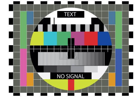 Téléchargez les illustrations : Illustration vectorielle de l'icône de la télévision - en licence libre de droit