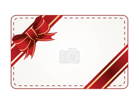 Illustration for Christmas card, vector illustration - Royalty Free Image