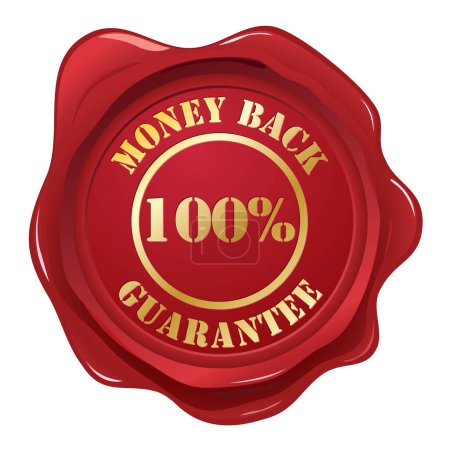 Illustration for Money back guarantee icon - Royalty Free Image