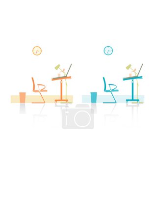 Illustration for Vector illustration of the musical instruments - Royalty Free Image