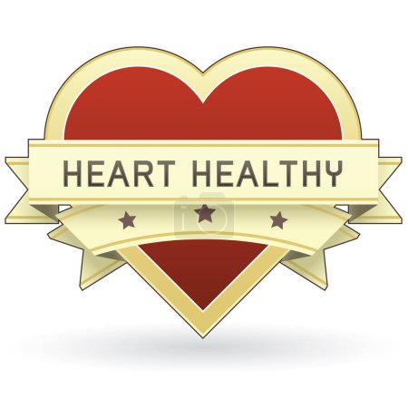 Ilustración de Corazón sano icono de diseño, vector de ilustración - Imagen libre de derechos