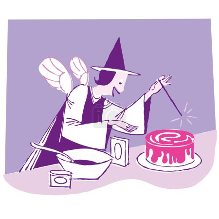 Téléchargez les illustrations : Joyeux Halloween, illustration vectorielle de dessin animé. - en licence libre de droit