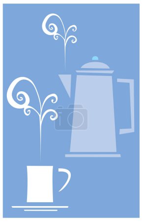 Illustration for Teapot icon. vector illustration - Royalty Free Image