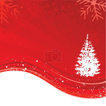 Illustration for Christmas card  vector illustration - Royalty Free Image