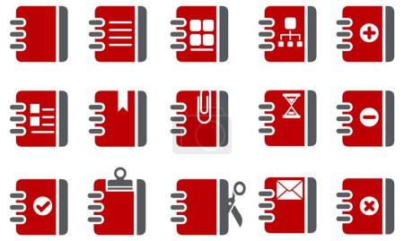 Illustration for Set of medical icons, vector illustration - Royalty Free Image