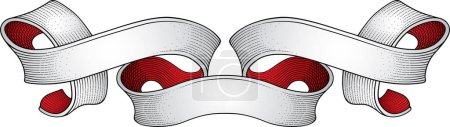 Illustration for Red mask mask vector illustration - Royalty Free Image