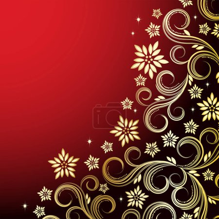 Illustration for Christmas background vector illustration - Royalty Free Image