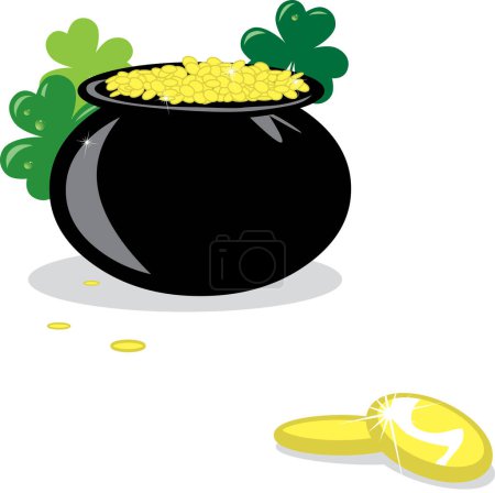 Illustration for St patrick day icon vector illustration - Royalty Free Image