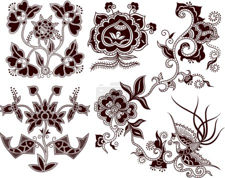 Ilustración de Ilustración vectorial de fondo floral - Imagen libre de derechos