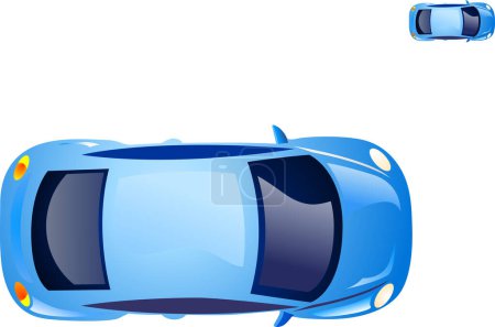 Illustration for Car on the white background - Royalty Free Image