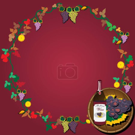 Illustration for Vector illustration for the new year, christmas - Royalty Free Image