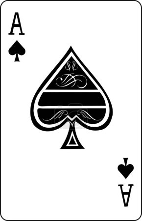 Illustration for Playing card icon, simple vector illustration - Royalty Free Image
