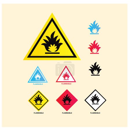Ilustración de Un signo con un montón de símbolos diferentes - Imagen libre de derechos