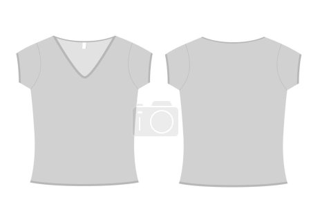 Illustration for Mt - shirt design template vector - Royalty Free Image