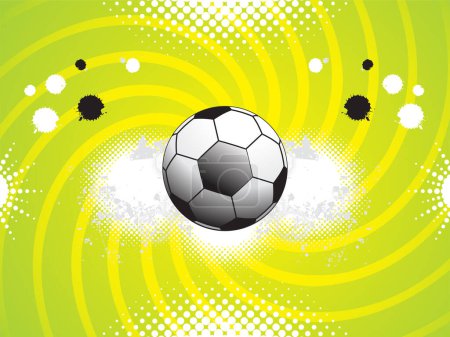 Ilustración de Fondo de fútbol. ilustración vectorial - Imagen libre de derechos