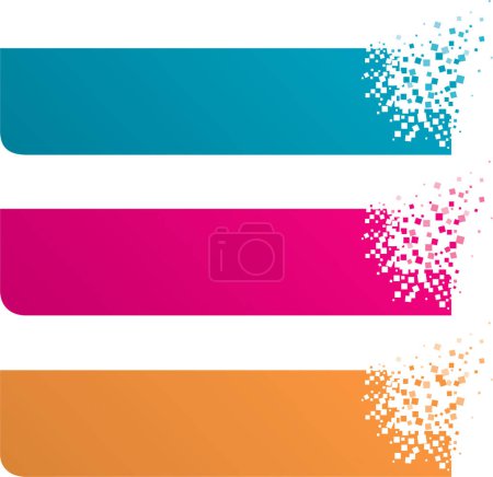 Illustration for Colorful vector design of abstract backgrounds - Royalty Free Image