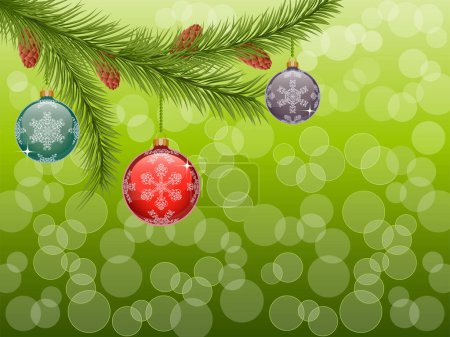 Illustration for Christmas background. vector illustration - Royalty Free Image