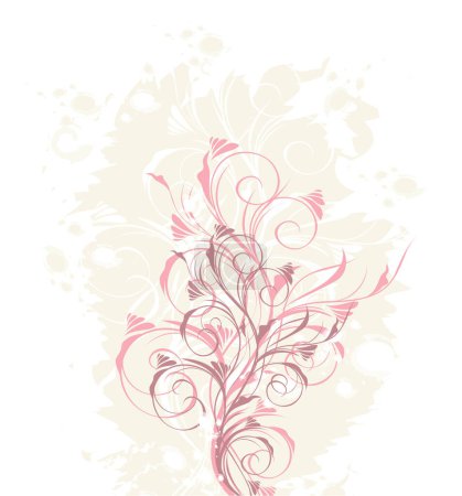 Ilustración de Ilustración vectorial del patrón floral - Imagen libre de derechos