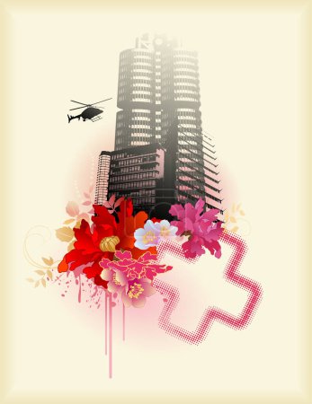 Illustration for City background  vector illustration - Royalty Free Image