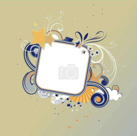 Illustration for Vector abstract background. illustration for design - Royalty Free Image