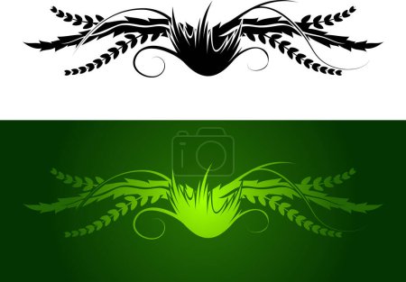 Illustration for Vector of decorative elements icons - Royalty Free Image