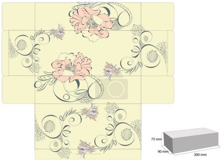 Illustration for Vector illustration of flowers for design - Royalty Free Image