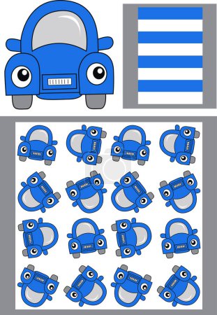 Illustration for Cartoon car characters set - Royalty Free Image