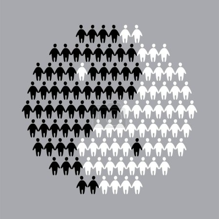 Ilustración de Diseño de iconos de personas, ilustración vectorial eps 1 0 gráfico - Imagen libre de derechos
