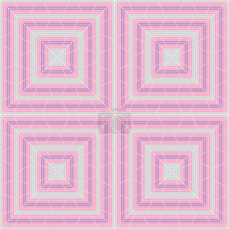 Illustration for Geometric ornament. seamless pattern for web, textile and wallpapers - Royalty Free Image