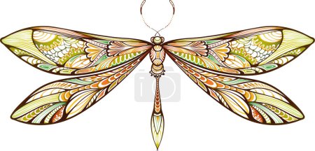 Téléchargez les illustrations : Papillon coloré sur fond blanc - en licence libre de droit