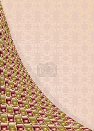 Ilustración de Fondo vector abstracto, patrón geométrico polígono - Imagen libre de derechos