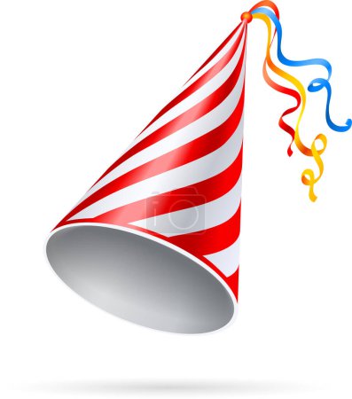 illustration of a party hat