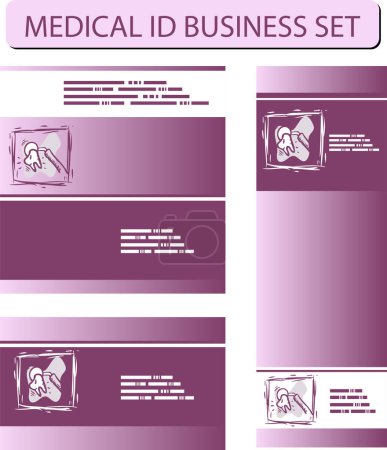 Illustration for Vector illustration of a background for the medical services - Royalty Free Image