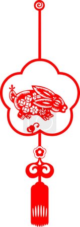 Téléchargez les illustrations : Signe du zodiaque chinois du dragon chinois. - en licence libre de droit