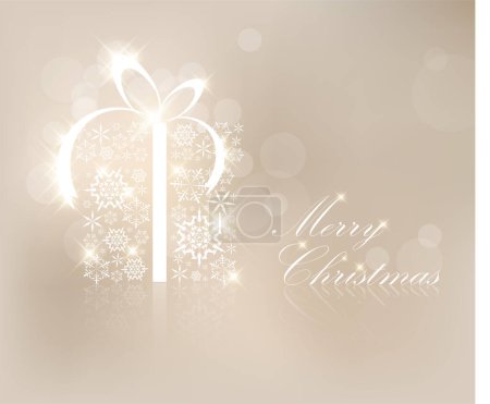 Illustration for Christmas background vector. abstract background. - Royalty Free Image
