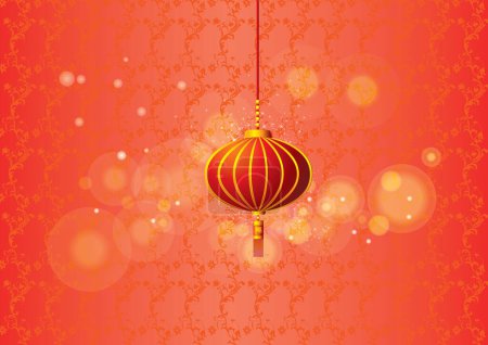 Ilustración de El nuevo año chino - Imagen libre de derechos
