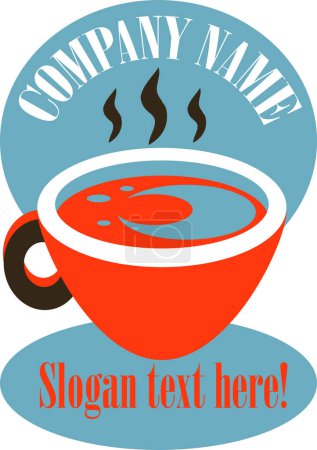 Illustration for Coffee cup, tea, drink vector design. illustration - Royalty Free Image