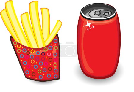 Téléchargez les illustrations : Fast food design, illustration vectorielle eps 1 0 graphique - en licence libre de droit