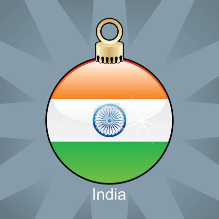 Téléchargez les illustrations : Illustration du fond du modèle de drapeau de l'Inde - en licence libre de droit