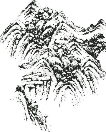 Ilustración de Ilustración vectorial de un fondo con un árbol - Imagen libre de derechos