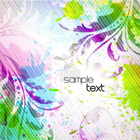 Illustration for Abstract colorful background for design. - Royalty Free Image