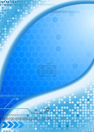 Illustration for Abstract creative background, copy space, vector illustration - Royalty Free Image