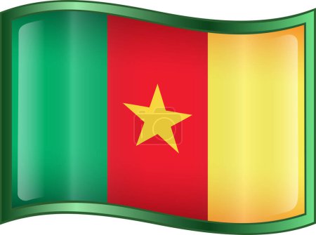 Ilustración de Bandera nacional de Camerún - Imagen libre de derechos