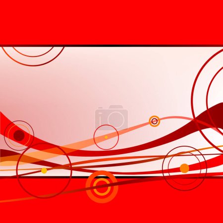 Illustration for Creative abstract background, vector illustration - Royalty Free Image