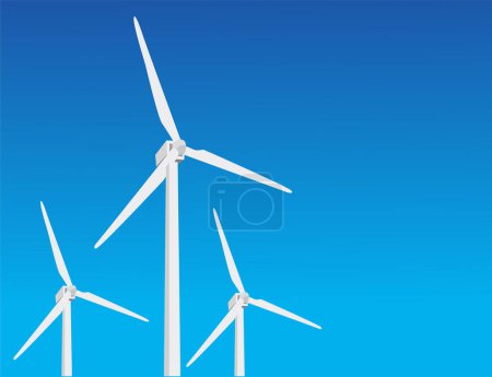 Téléchargez les illustrations : Concept d'énergie éolienne - en licence libre de droit